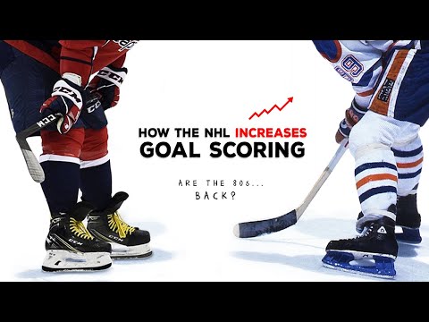 How the NHL has increased goal scoring