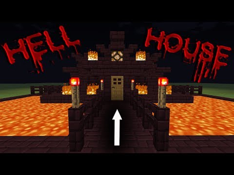 A1MOSTADDICTED MINECRAFT - Minecraft: How to build a survival house - Nether House - Hell House