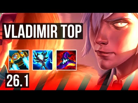 VLADIMIR vs SETT (TOP) | Good KDA: 13/1/4 | EUW Master | 26.1