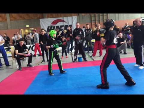 2017.03.18 WKU BWM Tyler Felde -Sugambrer Fightclub- Sieg im Halbfinale LK 45kg