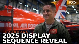 Revealing the 2025 RAF Red Arrows display