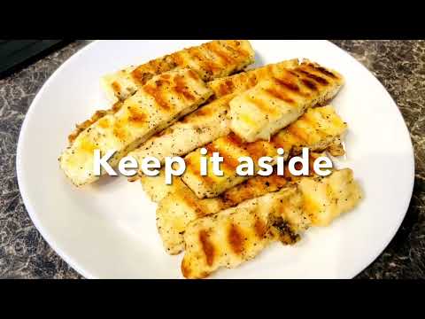 Grilled Halloumi Salad | A Hearty Nutritious Salad To Satisfy A Healthy Appetite | Cypriot Cuisine