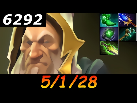 Dota 2 Keeper of the Light 6292 MMR 5/1/28 (Kills/Deaths/Assists) Ranked Full Gameplay