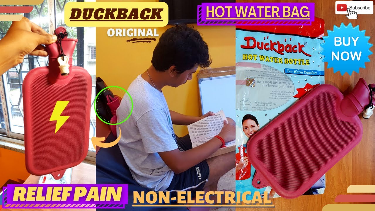 Duckback Non-Electrical Hot Water Bag (2-Ltr.) For Pain Relief Full Review. | Explained!