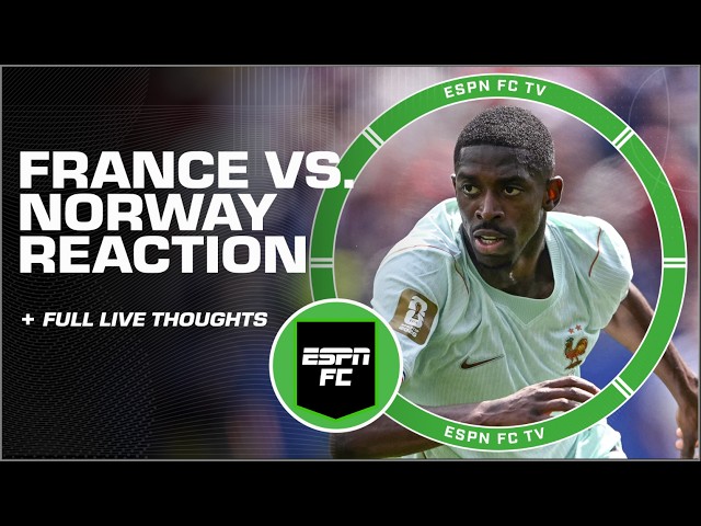 Ousmane Dembele HAT TRICK! Norway vs. France [LIVE REACTION] | ESPN FC