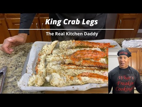 Baked  King Crab Legs with 