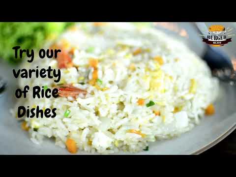 Meat Rich in Fried Rice from Burger Blast