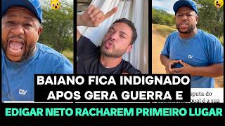 BAIANO FICA INDIGNADO COM O RACHA DO PRÊMIO ENTRE GERA GUERRA E EDIGAR NETO