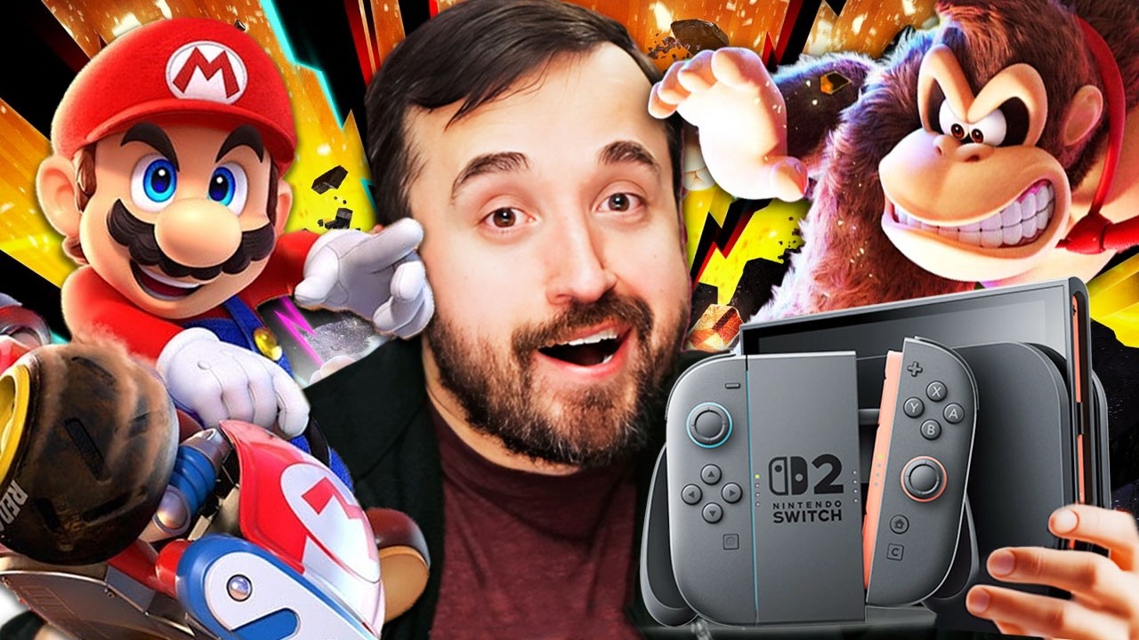 EU JOGUEI O NINTENDO SWITCH 2!