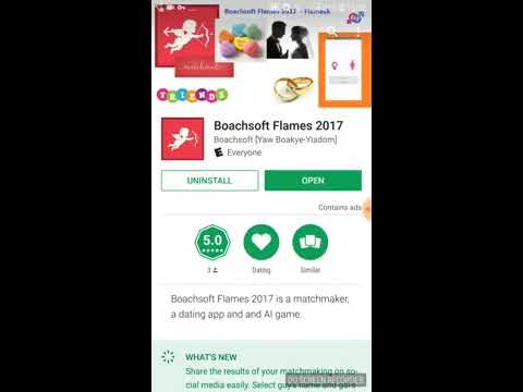 Boachsoft Flames, matchmaker Video