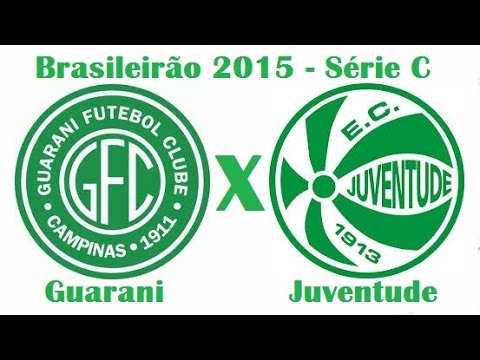 Guarani 1 x 1 juventude - Brasileirão 2015 Série C - Jogo Completo