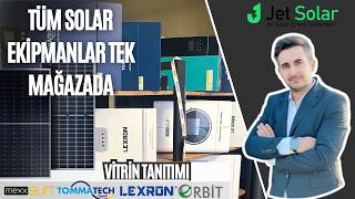 Tüm Solar Ekipmanlar Tek Mağazada | Vitrin Tanıtımı