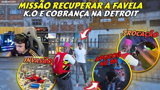 CARTEL DOMINOU A FAVELA DA TROPA! | BK FECHADO COM PM?  K.O E COBRAÇA NA DETROIT - BKINHO RP CLIP'S