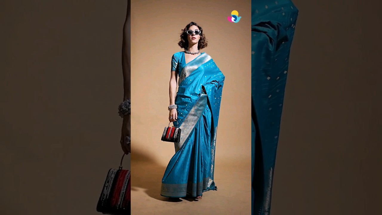 Kanjivaram Saree | South Indian Saree | Utsav Fashion #shorts
