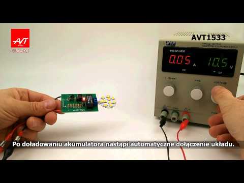 AVT1533 - Zabezpieczenie akumulatora żelowego
