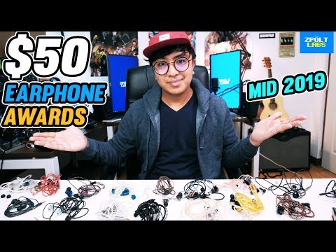 $50 Earphone Awards 2019 - Top 5 BUDGET IEMs! ( In Ear Monitors )!