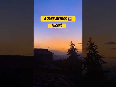 Viendo el atardecer, desde un balcón de Pucará, lugar de historia#bolivia#cultura#santacruz