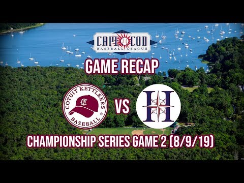 Cotuit vs Harwich RECAP 8/9/19 | Championship Series Game 2