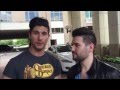 Dan Shay BTS W Nick Jonas ACM Rehearsals 2015
