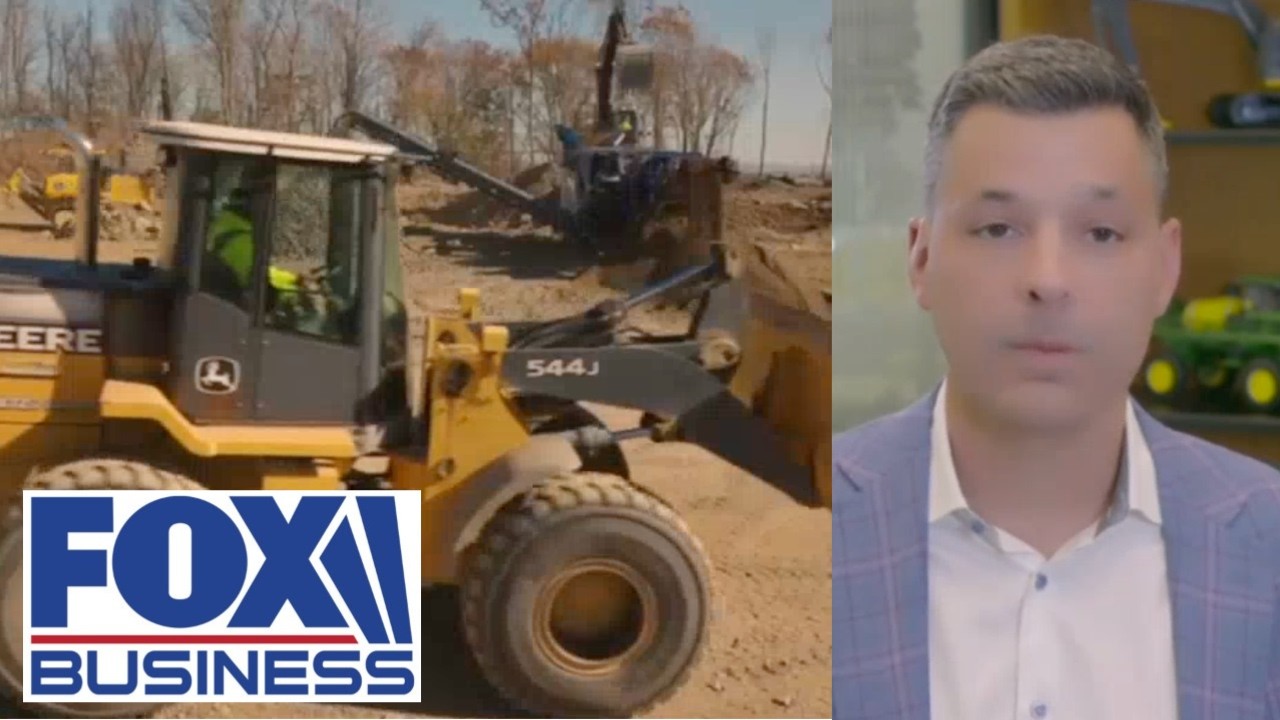 We’re riding construction’s tailwinds, Deere CFO says