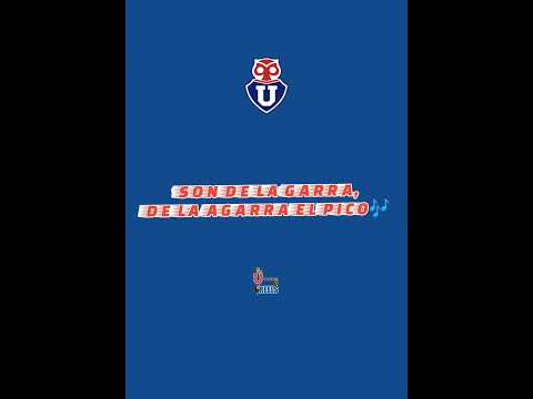 "Indio cagon, Indios cagones" Barra: Los de Abajo &bull; Club: Universidad de Chile - La U &bull; País: Chile
