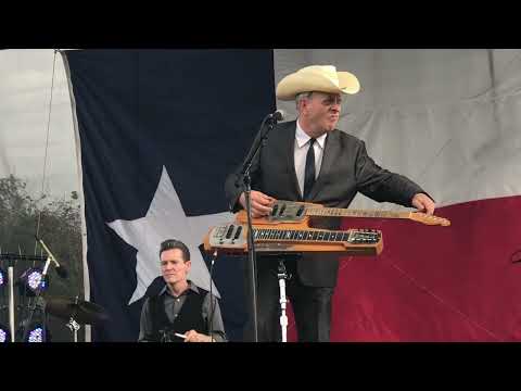 Thumbnail for Junior Brown live at the Crockett Texas Summer Peanut Festival performing Highway Patrol. by Junior Brown