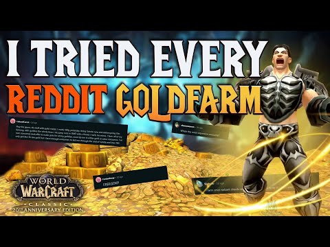 LEGIT Ways to Get Rich in WoW Classic Anniversary Without Buying Gold