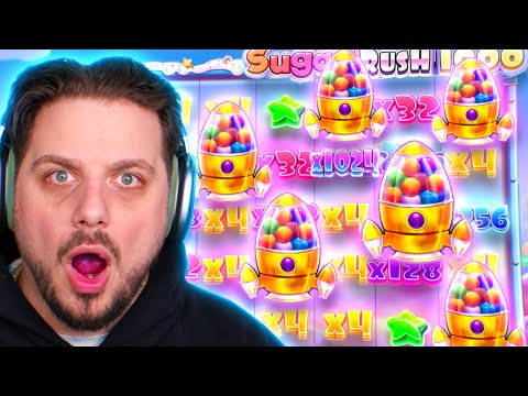 My 30 Spin SUGAR RUSH 1000 Bonus...