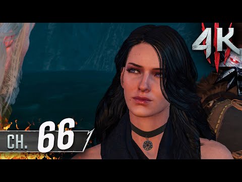 The Witcher 3: Wild Hunt [4K/60fps] (100%, Death March!) Walkthrough Part 66 - Destination: Skellige