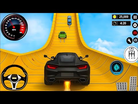 Mega Ramp Car Stunt Racing Game 3D - edroid - Android Gameplay #1