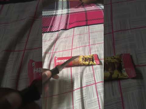 hanobar chocolate crunchy caramel dark chocolate 🍫🍫🫕