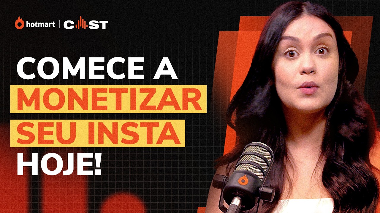 Como GANHAR DINHEIRO Com o Instagram | Clara Siqueira - Hotmart Cast #156