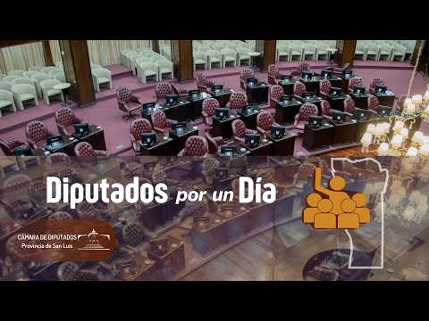 Diputados por un día - Escuela Generativa General San Martín - Merlo - Dpto. Junín - San Luis.