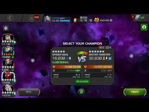 Ghost vs. Mr. Sinister with buffet in 6.2.3