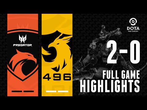 TNC Predator vs 496 Gaming | DPC SEA Full Match Highlights