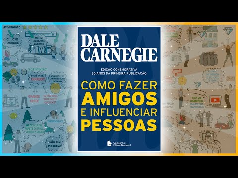 Como Fazer Amigos e Influenciar Pessoas | Dale Carnegie | Resumo Animado | 9 Princípios do Livro