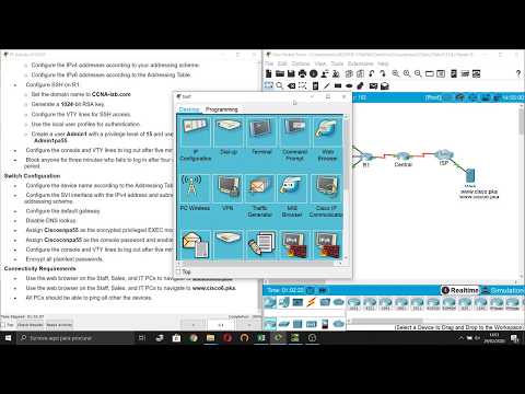 17.8.2 Packet Tracer - Skills Integration Challenge (CCNAv7 200-301)