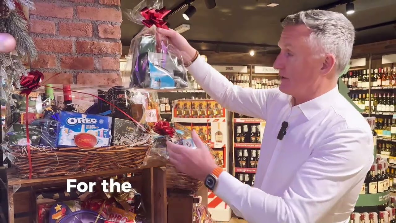 Spread festive cheer with a Christmas Hamper from Cosgrove’s Centra!