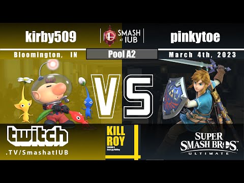 Kill Roy Volume 6 Pool A2: kirby509 (Olimar) vs pinkytoe (Link)