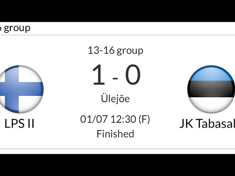 Pärnu Summer Cup 2018: LPS II -  JK Tabasalu 1.7.2018