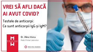 WIKIMEDICA - Dr. Alina Voicu -  Testele pentru depistarea anticorpilor COVID-19