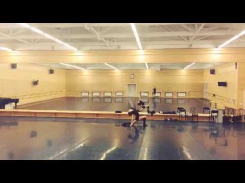 Egor Alferov - Practice Ballet Video (variations,jumps,turns)