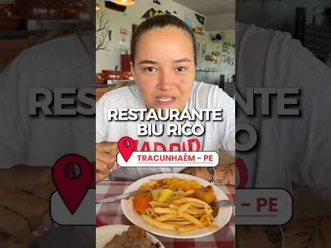RESTAURANTE REGIONAL EM TRACUNHAEM, PERNAMBUCO #comida #comidaregional