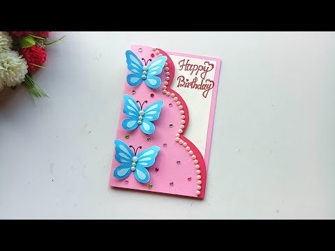 Handmade Birthday card idea //birthday card idea