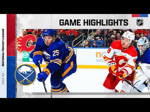 Flames @ Sabres 2/11 | NHL Highlights 2023
