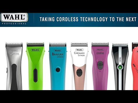 WAHL Professional Animal Arco Pet, Dog, Cat, and Horse Cordless Clipper Kit, Champagne (8786-452)