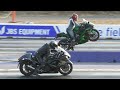 Ninja H2 SX Vs Hayabusa Superbikes Drag Racing