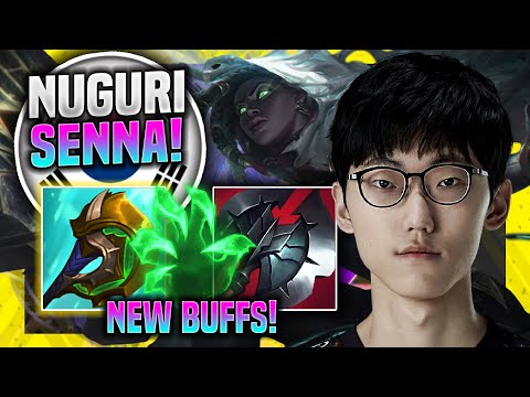 NUGURI TRIES SENNA WITH NEW BUFFS! - FPX Nuguri Plays Senna Support vs Nautilus! | Season 11