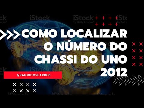 NUMERO DO CHASSI NO FIAT UNO 2012. ONDE FICA?