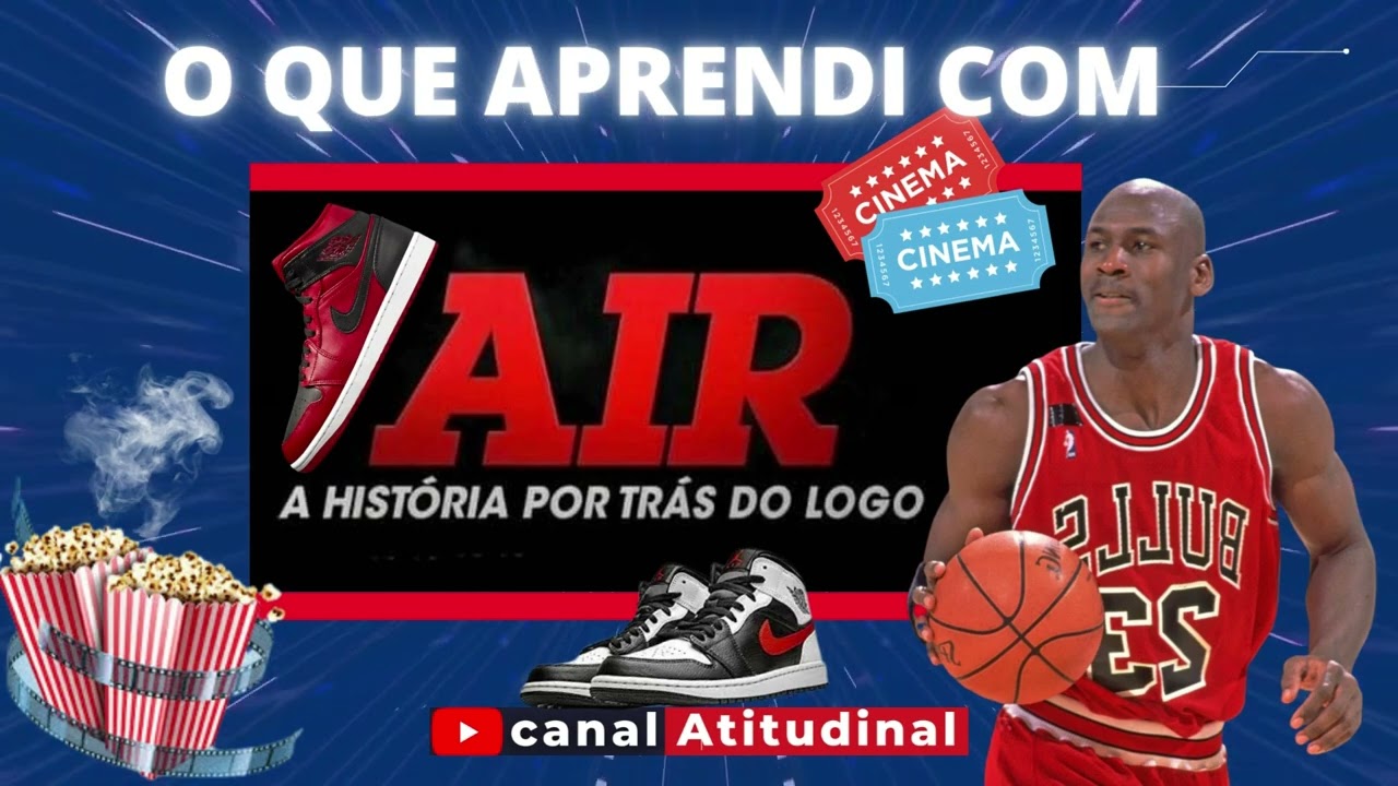 A HISTÓRIA POR TRÁS DO LOGO, AIR. #filme #resumo